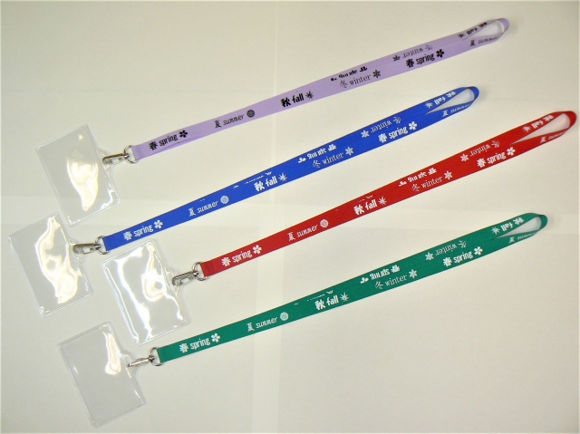 ボストンリボン オリジナルネックストラップ